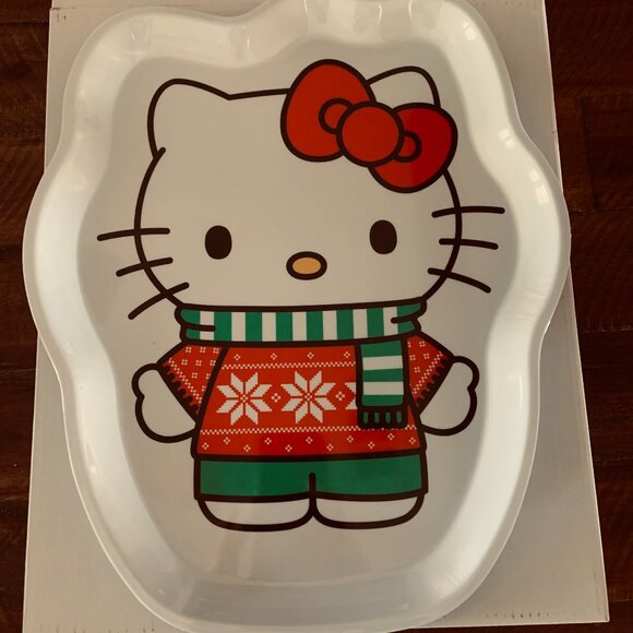 Sanrio Other - Sanrio Hello Kitty Christmas Platter x Tray